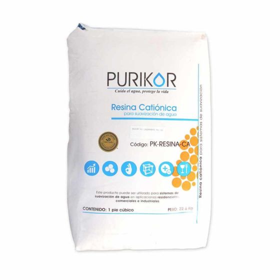[PK-RESINA-CA] Bulto de Resina Cationica Purikor 1Ft3