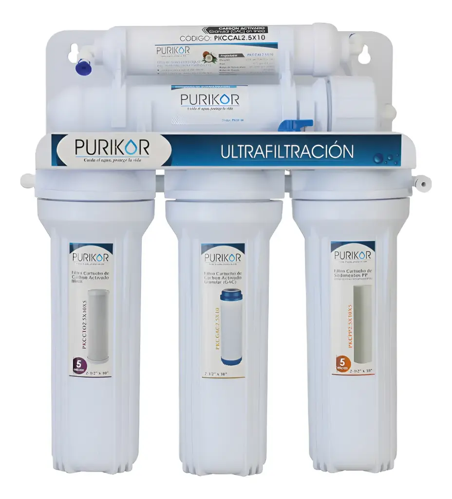 [PKUF-5] Sistema UltraFiltracion 5 Etapas Pp.Gac.Cto.Mem.Postcarbon
