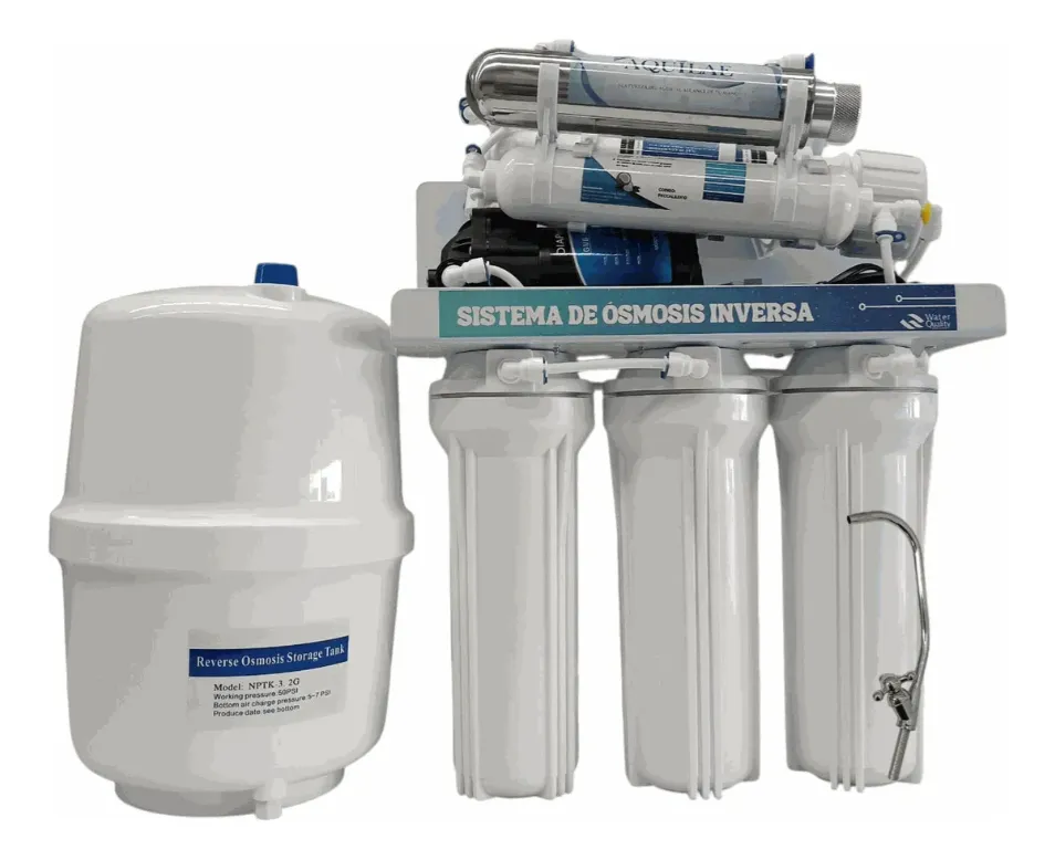 [AQUILAE-CQ01] RO-100G-C01 TRADITIONAL 5 STAGE RO System with pump, adapter and TDS Display