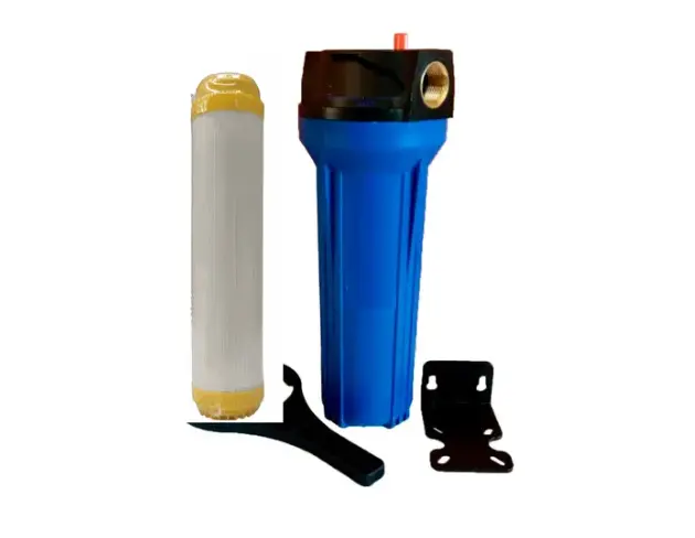 Filtro Para Agua Resina Color Azul